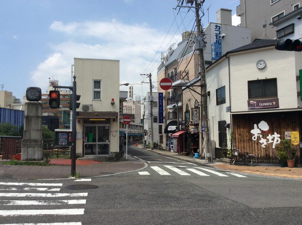 Capsule Inn Miyako Yokohama  Esterno foto
